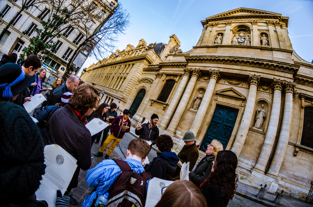 The historic Sorbonne University